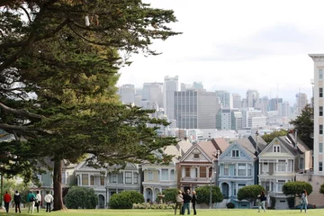 Foto op Plexiglas Painted Ladies - San Francisco in California © ClaraNila