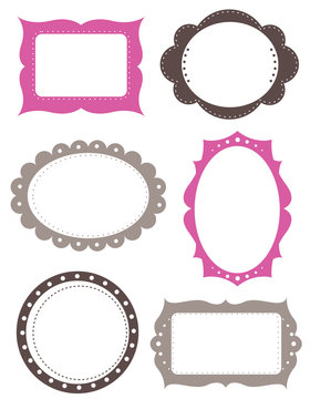 Set of picture frames