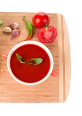 fresh tomato soup