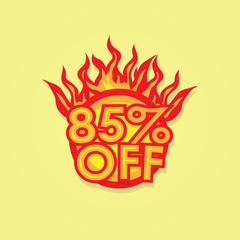 Fiery discount.