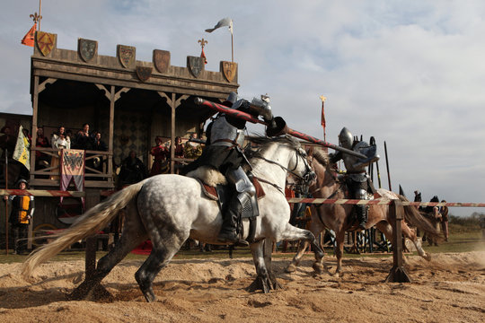 Filming of the new movie The Knights