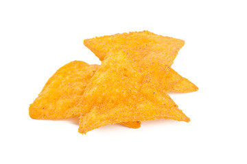 Fototapeta premium tortilla chips isolated on white
