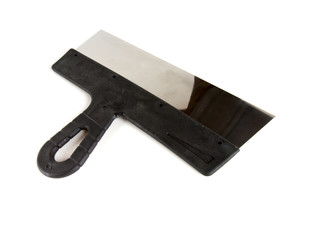 putty knife isolated on white