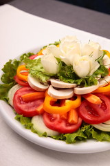 torta di verdure di stagione