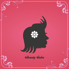 Beauty salon logo