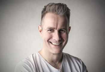 Fototapeta premium Smiling man