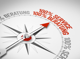100% Service , 100% Beratung