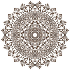 circular pattern of indian