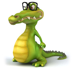 Fototapeta premium Fun crocodile