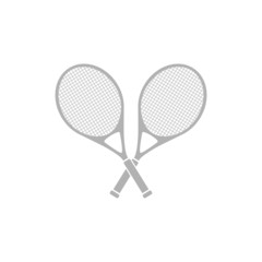 Simple icons on a theme of great tennis.