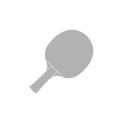A simple icon of a tennis racket.