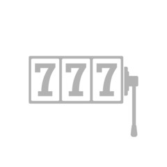 Simple icon 777.