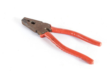 Combination pliers, very old and corroded and used pliers have d