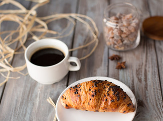 breakfast of coffee