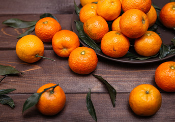 brunch of tangerines