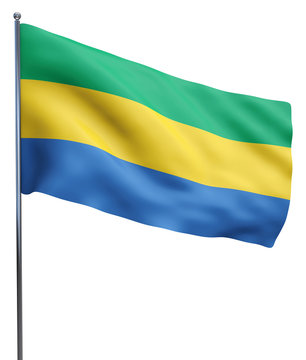 Gabon Flag Image