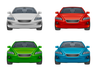 Fototapeta premium Set of car