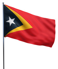 East Timor Flag Image
