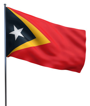 East Timor Flag Image