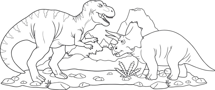 battle dinosaurs