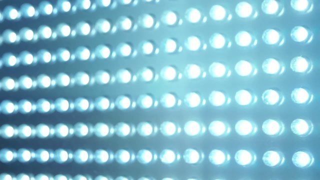 LED panel blue lighting abstract