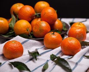 brunch of tangerines
