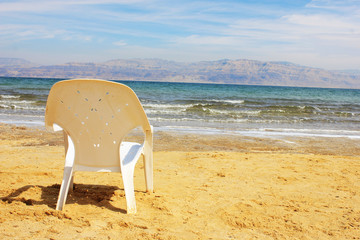 Fototapeta na wymiar View of Dead Sea