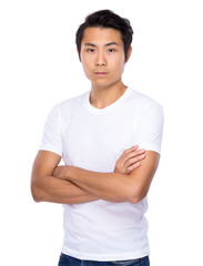 Asian young man portrait