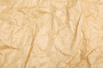 Crumpled paper texture background