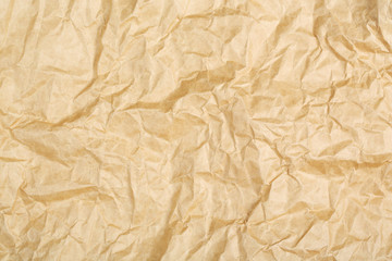 Crumpled paper texture background