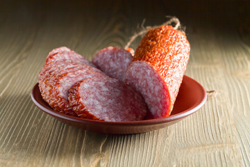 smoked salami