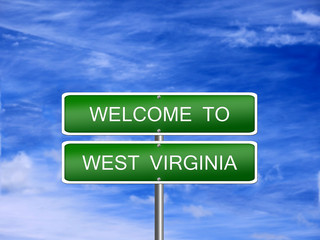 West Virginia State Sign