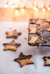 christmas hazelnut cookies