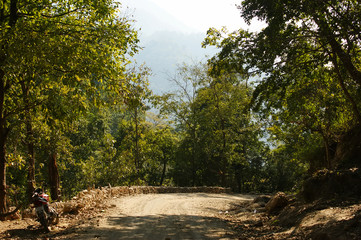 Himalayas. Nature and landscape of the Himalayan Mountains