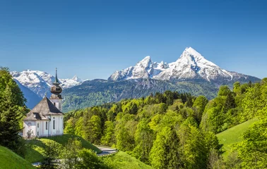 Selbstklebende Fototapete Alpen Nationalpark Berchtesgadener Land, Bavaria, Germany