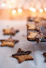 christmas hazelnut cookies