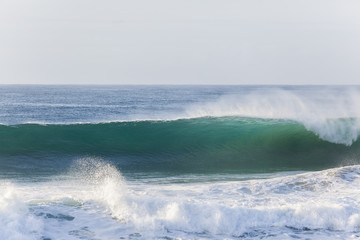 Wave Wall Crashing Ocean Water