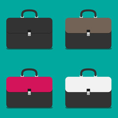 Set of briefcases