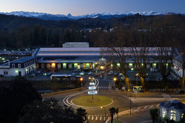 Night view of Pau