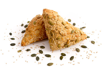 Dinkelbrötchen mit Kürbiskernen