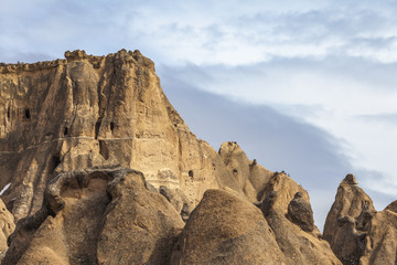 Fototapeta premium View of mountain in valley. Turkey. Capadocia.