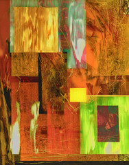 Panele Szklane Podświetlane  Abstrakcja na szkle