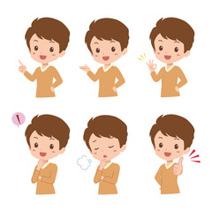 男性　バリエーション