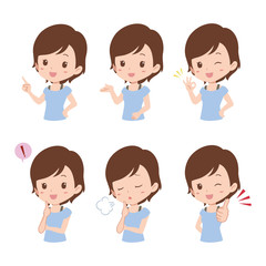 女性　バリエーション