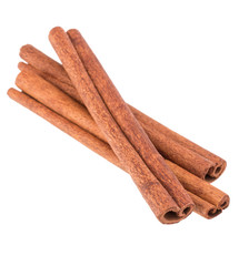 cinnamon stick spice isolated on white background closeup