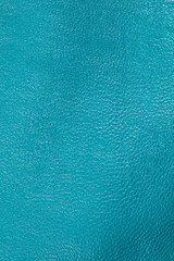Obraz na płótnie Canvas Blue leather texture for background