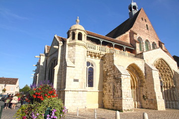 Fototapeta na wymiar France, Paris region,Saint Ayoul church, Provins 