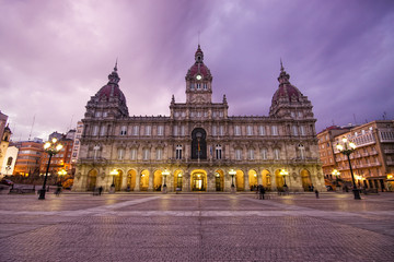City council of La Coruña, Galicia, Spain