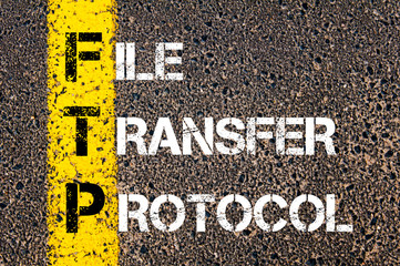 Business Acronym FTP as FILE TRANSFER PROTOCOL