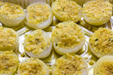 Onion gratin